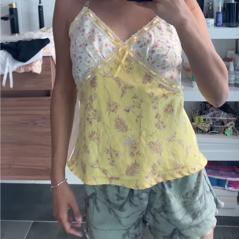 Floral Vintage Cami Top